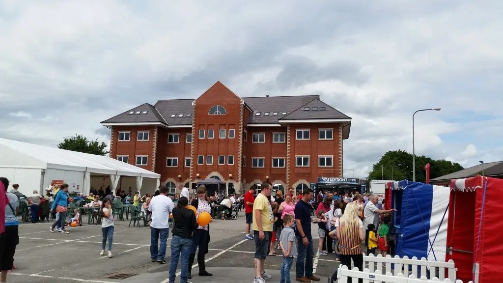 Guests at Warburtons' centenary family day at the Bolton bakery