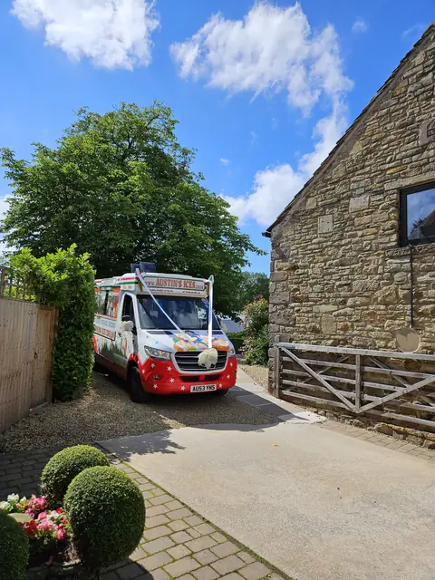 Parked up at a historic venue